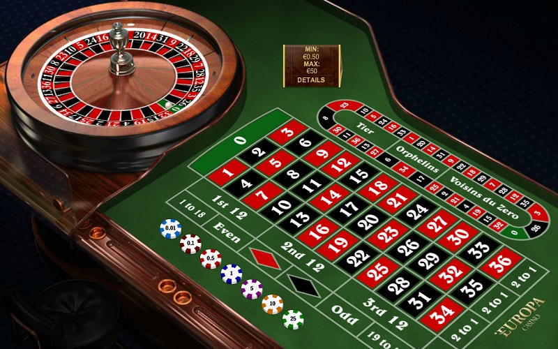 free european roulette online